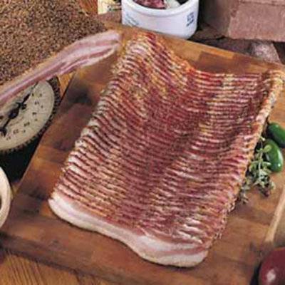 Meat Service Counter Bacon Double Thick Smoked - 1 Lb