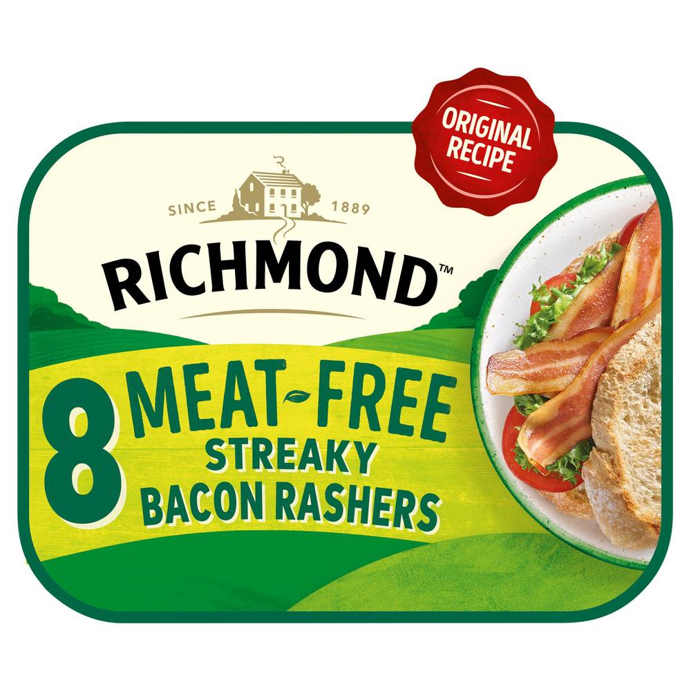 Richmond 8 Meat Free Streaky Bacon 120g