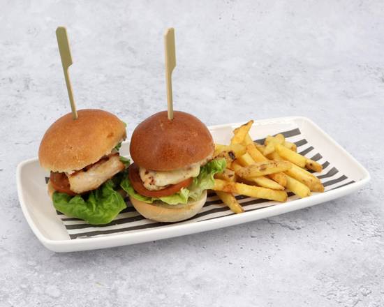 Chicken Burger Sliders