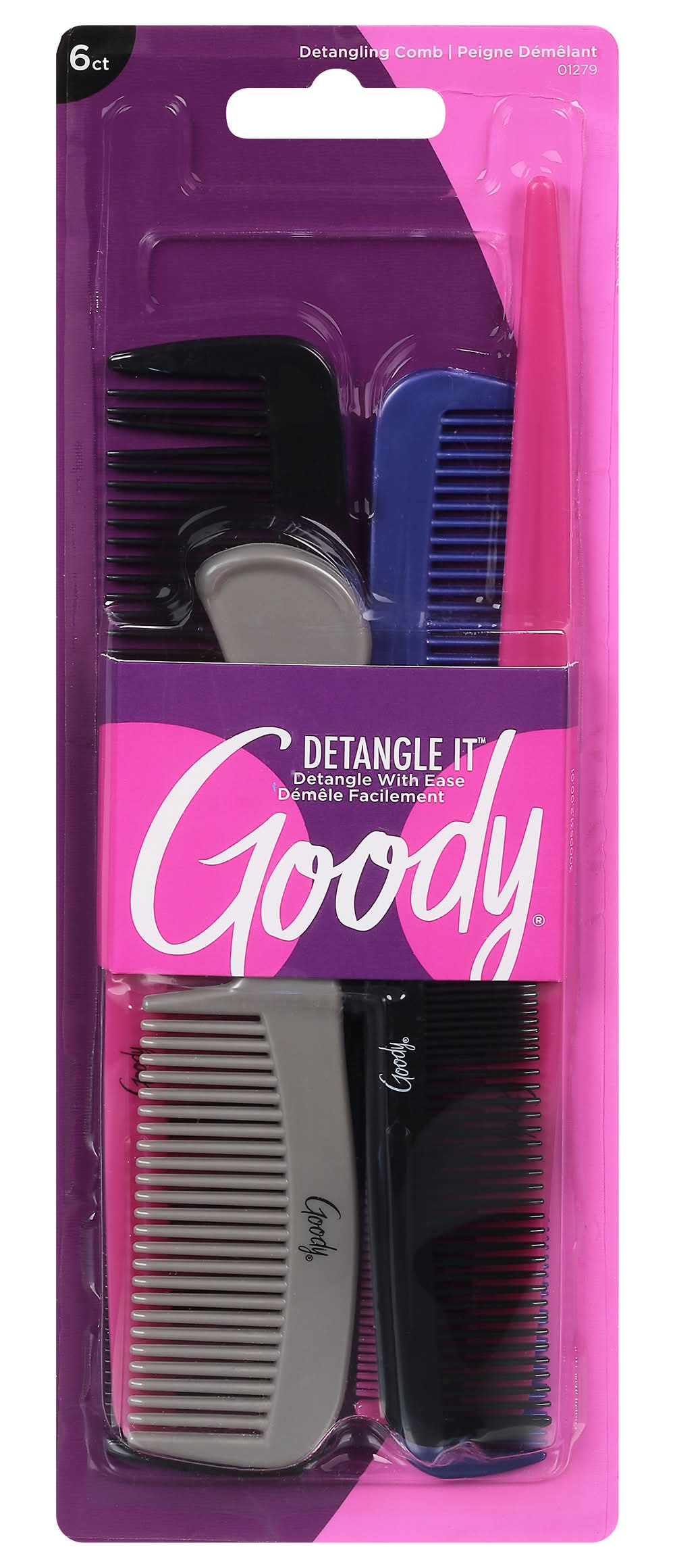Goody Detangle Combs Family pack (2.4 oz)