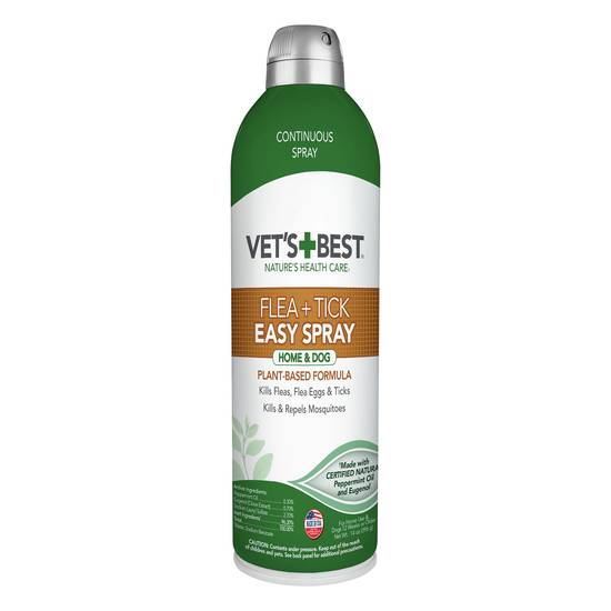 Vet's Best® Flea and Tick Easy Spray (Size: 14 Fl Oz)