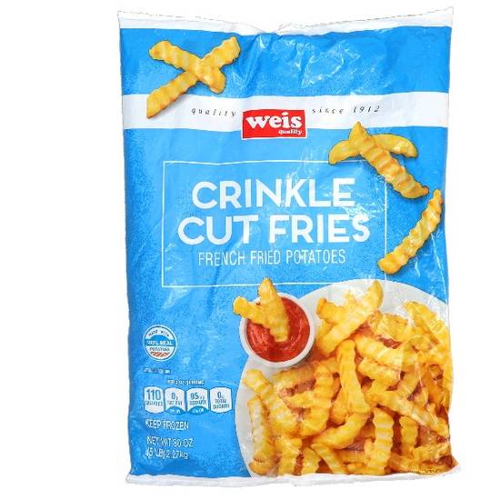 Weis Quality French Fried Potatoes Crinkle Cut