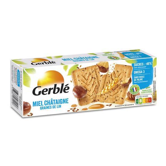 Biscuit miel châtaigne - gerblé - 200g