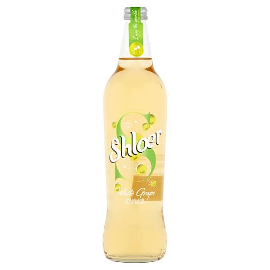 Shloer White Grape Sparkling Fruit Drink (750 ml)