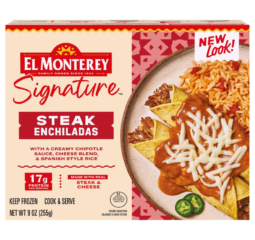 El Monterey Signature Entree Steak Enchilada (9 oz)