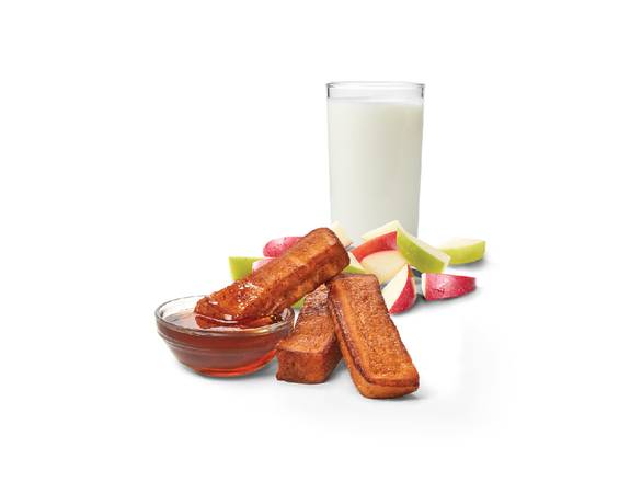 French Toast Sticks Kids’ Meal, 3 PC (Cals: 770)