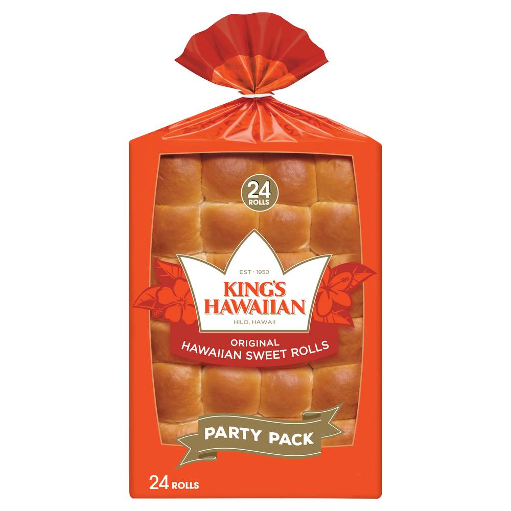 King's Hawaiian Original Hawaiian Sweet Rolls (24 ct)