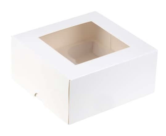 Window Cupcake Boxes By Celebrate It, 3Ct.