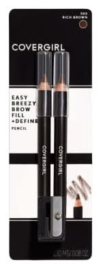Covergirl® Easy Breezy Brow Fill & Define Brow Pencil 2-Count Brown
