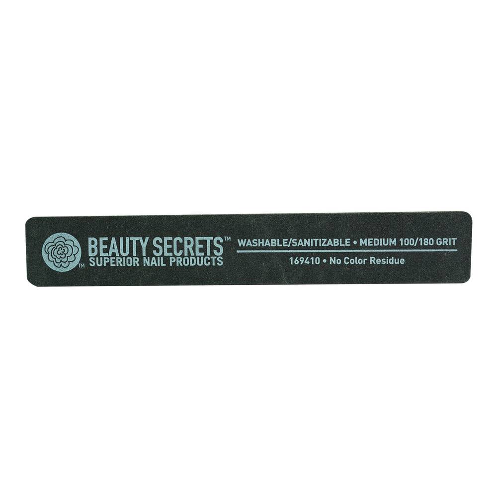 Beauty secrets lima para uñas acolchada (media/gruesa)