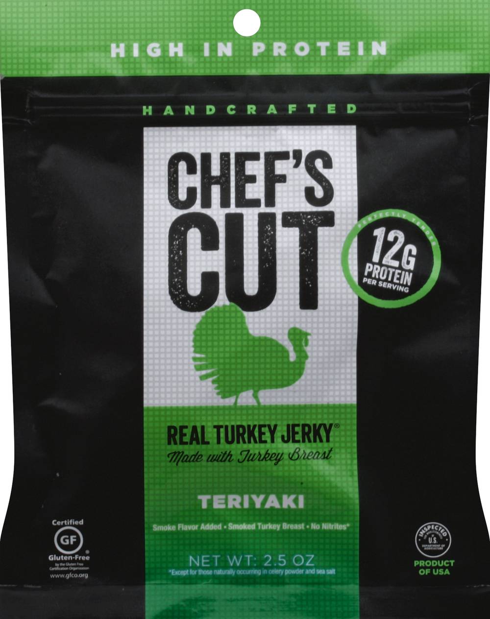 Chef's Cut Teriyaki Real Turkey Jerky (2.5 oz)