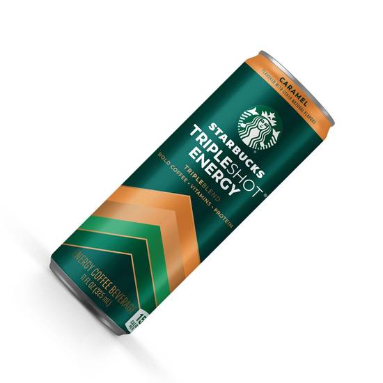 Starbucks TripleShot Energy Coffee Beverage Caramel 11oz