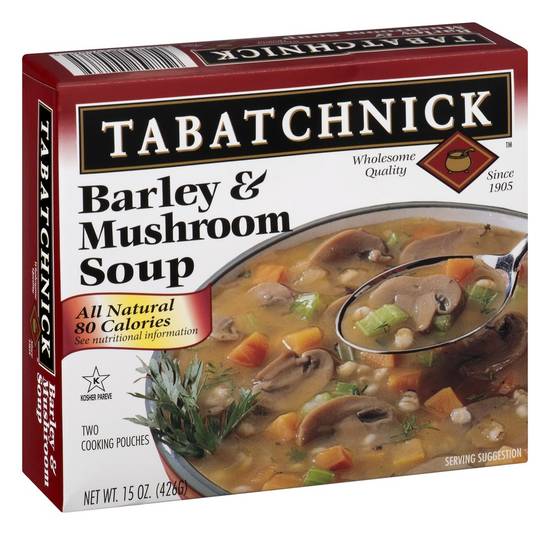 Tabatchnick Kosher Barley & Mushroom Soup