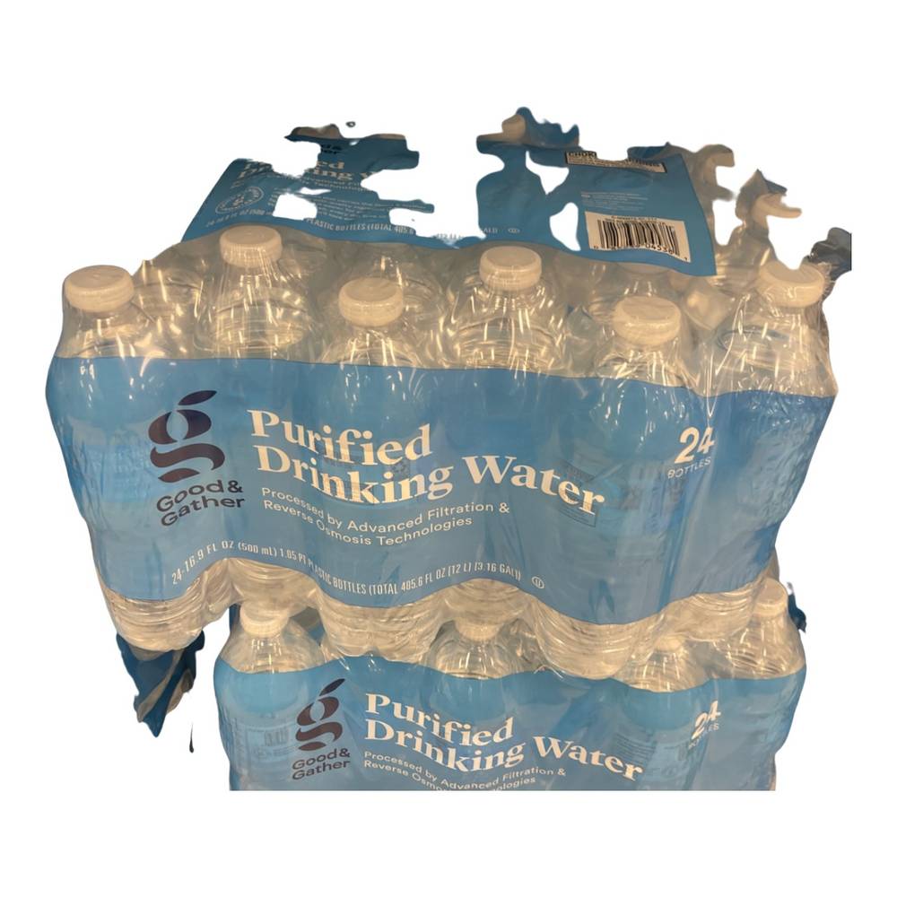 Good & Gather Purified Drinking Water (24 x 16.9 fl oz)