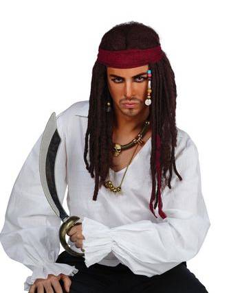 Way to Celebrate! Halloween Adult Pirate Wig
