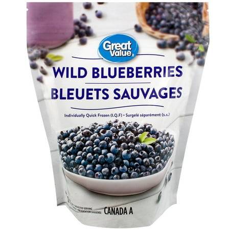 Great Value Frozen Wild Blueberries (400 g)