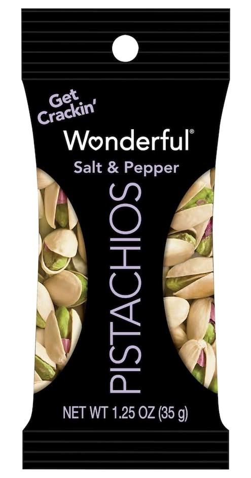Wonderful Pistachios in Shell, Salt-Pepper (1.25 oz)