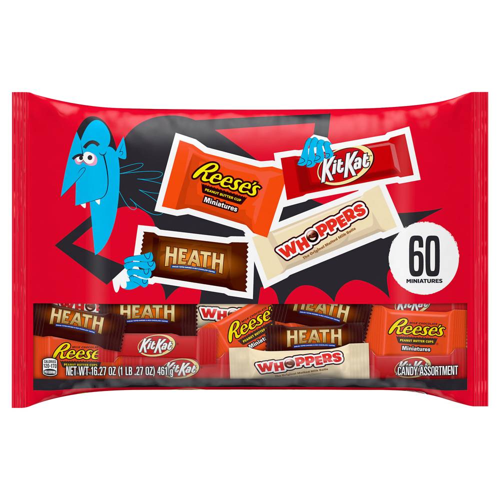 Hershey's Assorted Chocolate Bite Halloween Candies Variety pack (1.02 lbs)