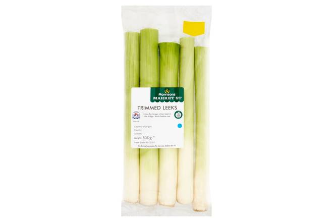Morrisons Trimmed Leeks 500g
