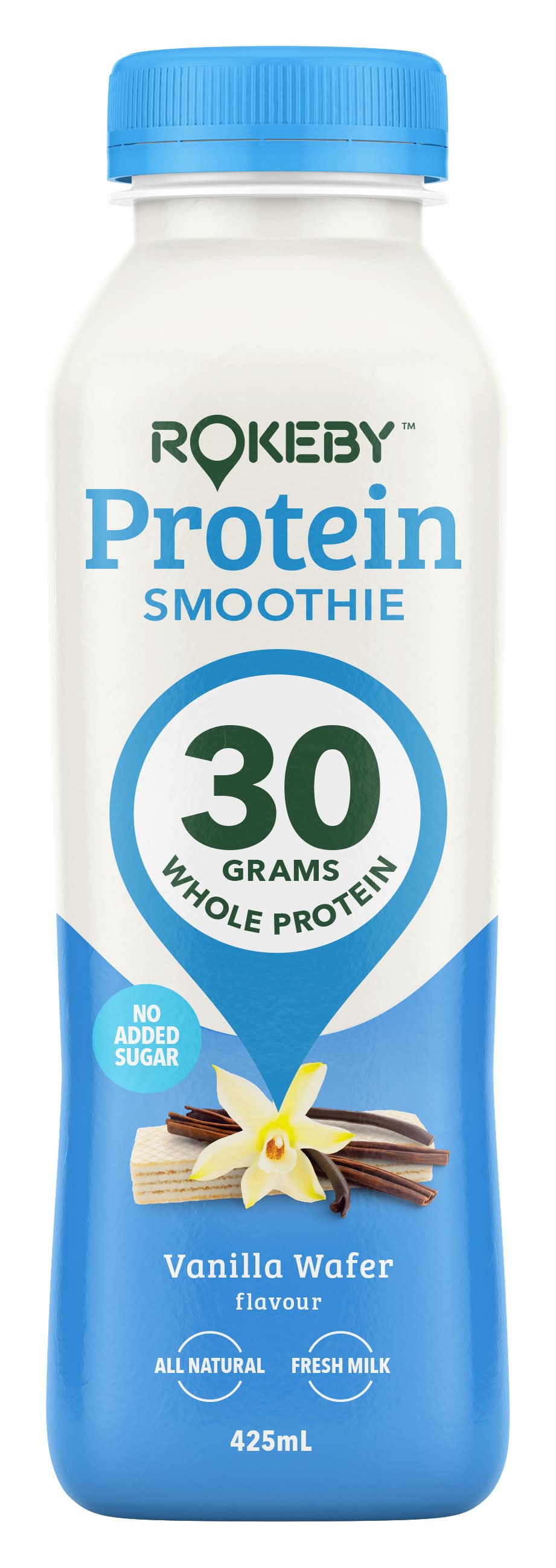 Rokeby Farms Protein Smoothie Drink, Vanilla Wafer (425mL)