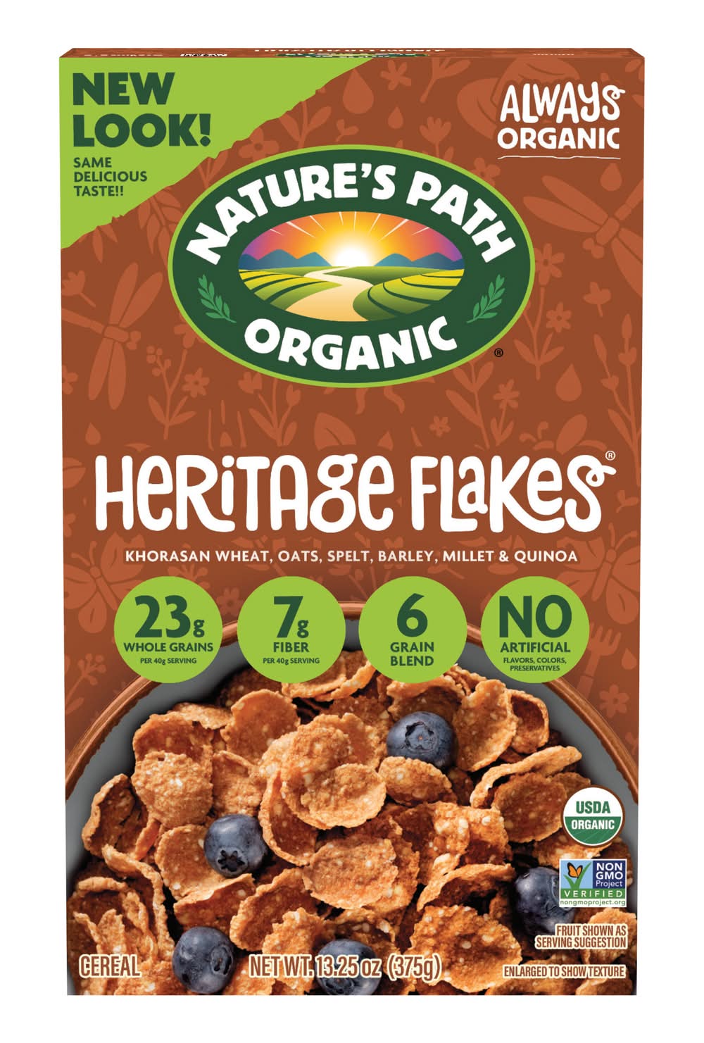 Nature's Path Organic Heritage Flakes Cereal (13.25 oz)