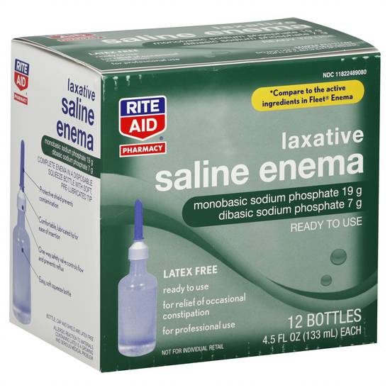 Rite Aid Saline Enema Laxative