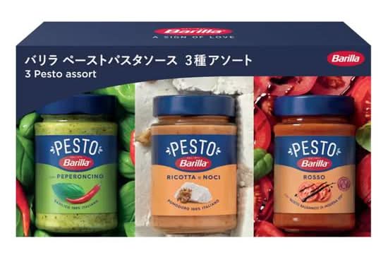 BARILLA ペーストアソート3種 ロッソ・ペペロンチーノ・リコッタ