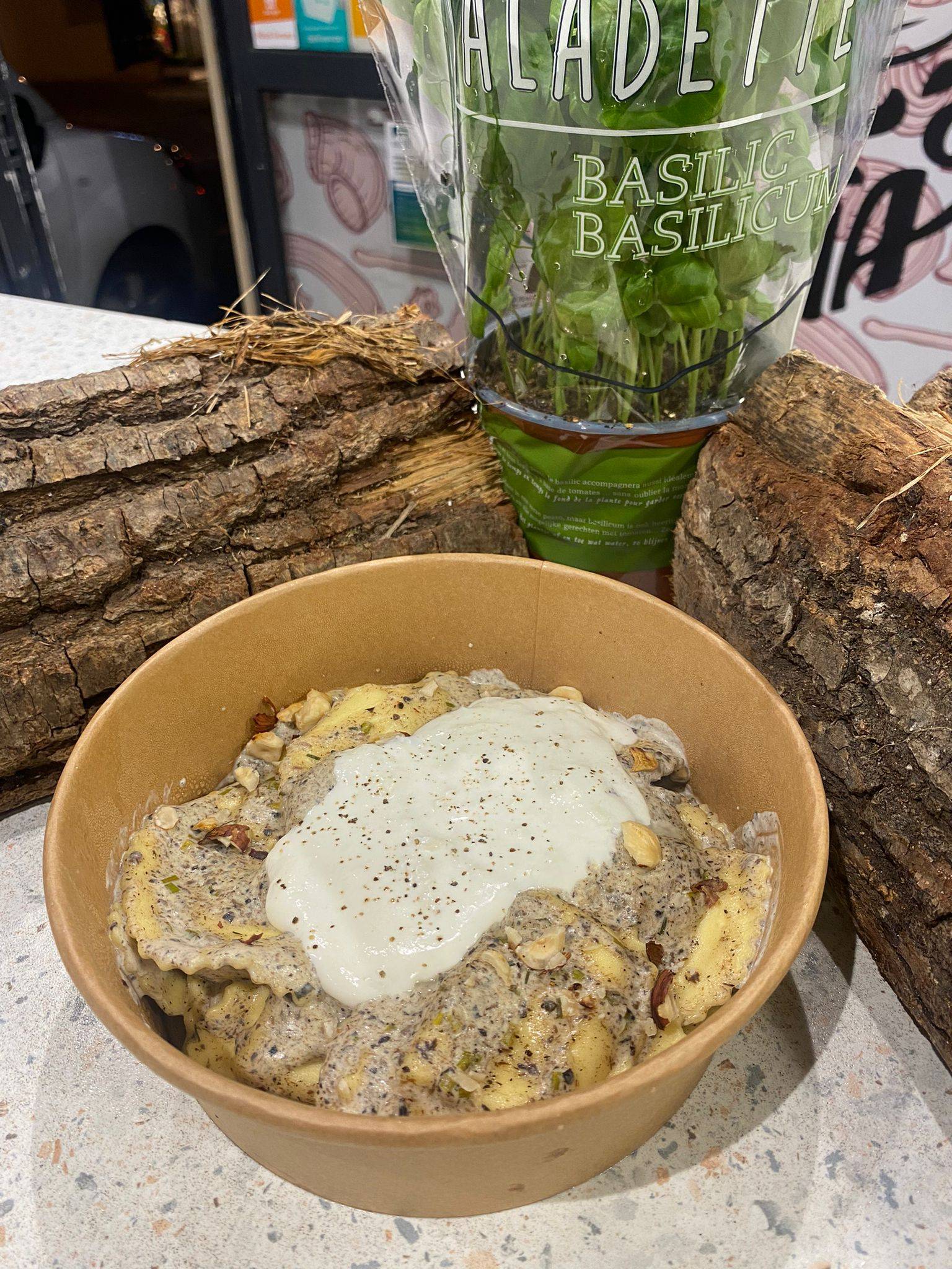 Mezzaluna tartufo