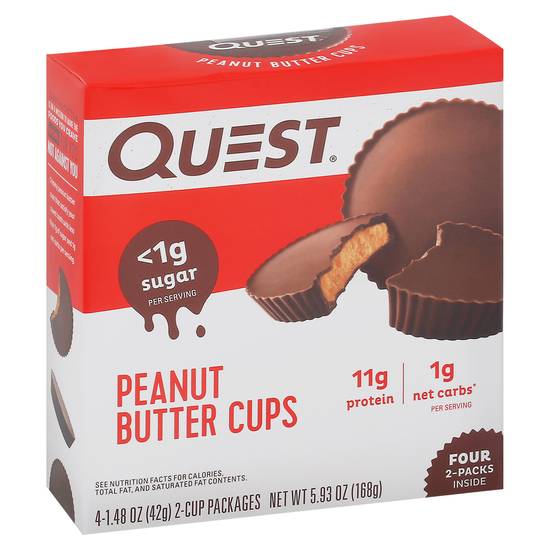 Quest Peanut Butter Protein Cups (2 ct, 1.48 oz)