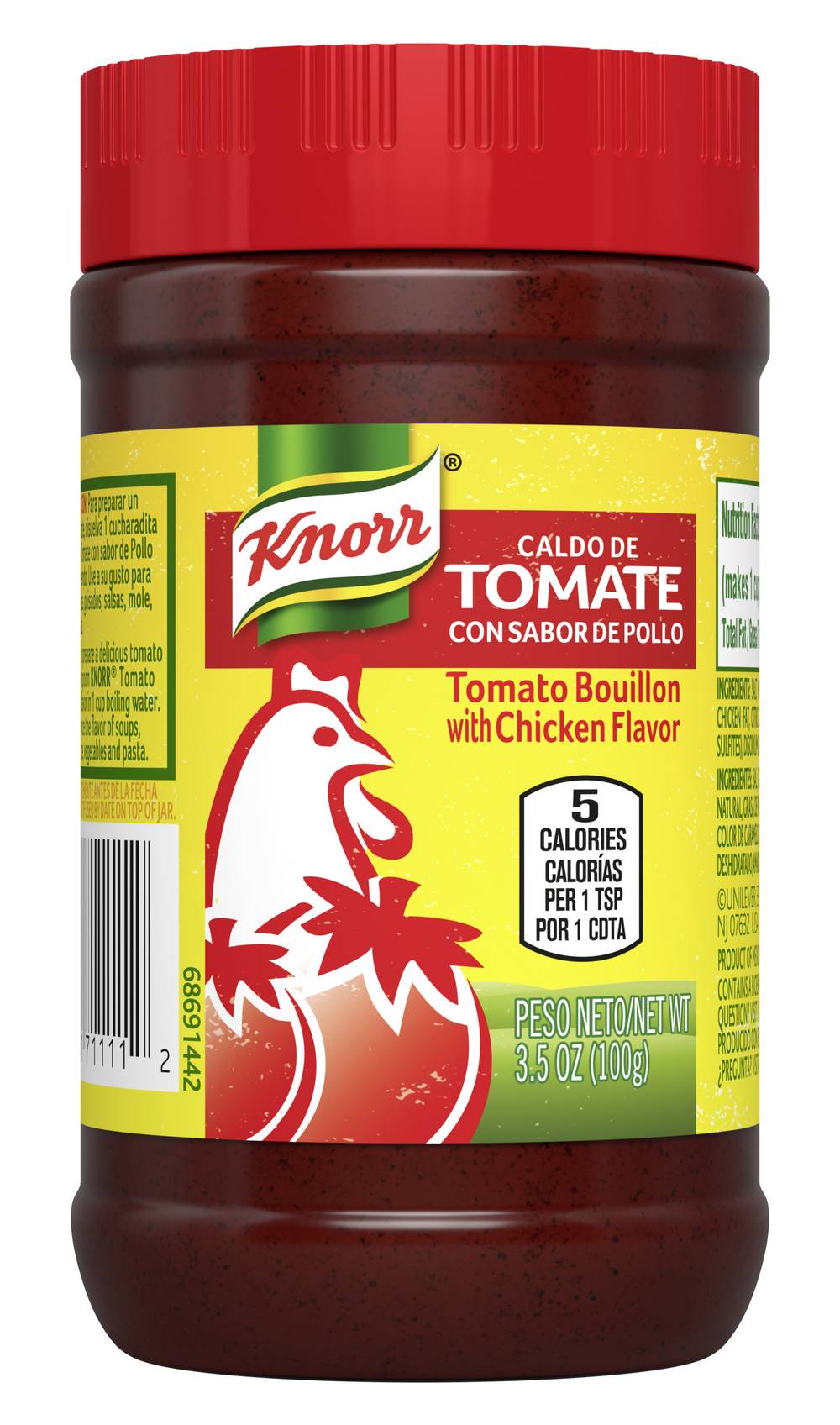 Knorr Tomato Bouillon With Chicken Flavor (3.5 oz)