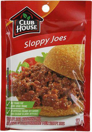 Club house mélange d'assaisonnements sloppy joe (37 g) - sloppy joes seasoning mix (37 g)