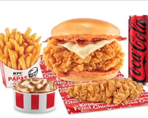 MegaCombo Chipotle Bacon Burger+Ke-Tira