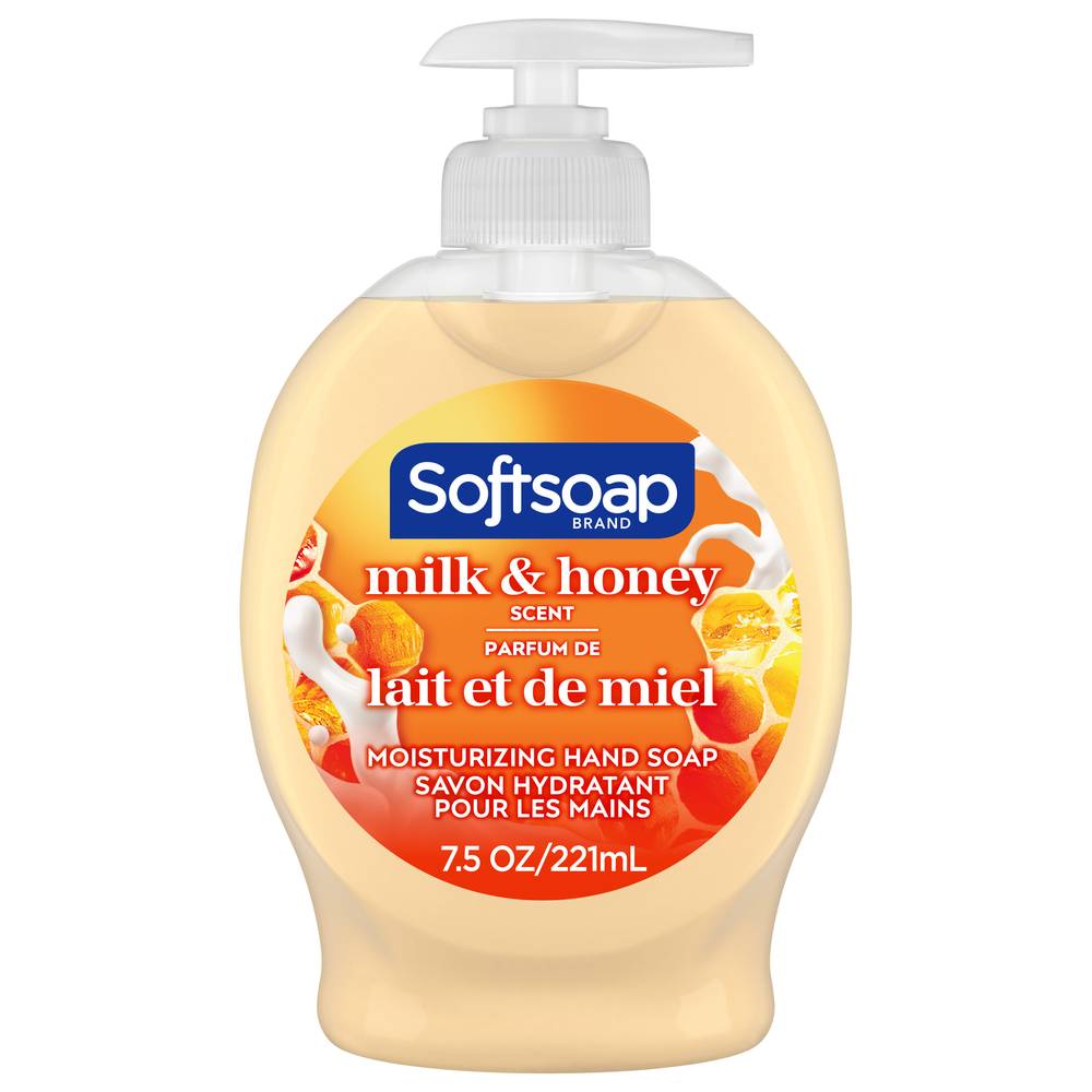 Softsoap Milk & Golden Honey Moisturizing Hand Soap