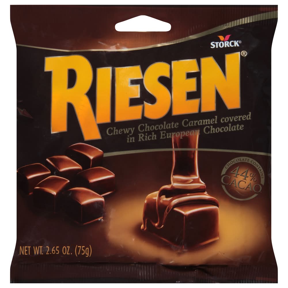 Riesen Chocolate Covered Chewy Caramel Candy (2.7 oz)