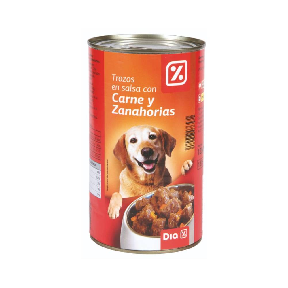 Alimento Perro Troz Carne/Verdura Dia 1250G