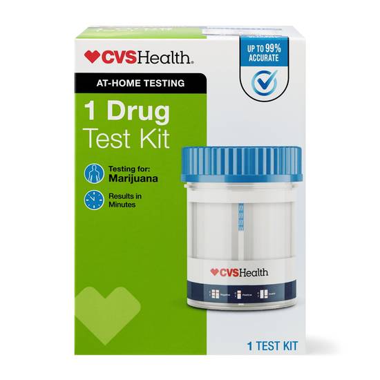CVS Health Home Drug Test Kit, Marijuana, 1 Pack