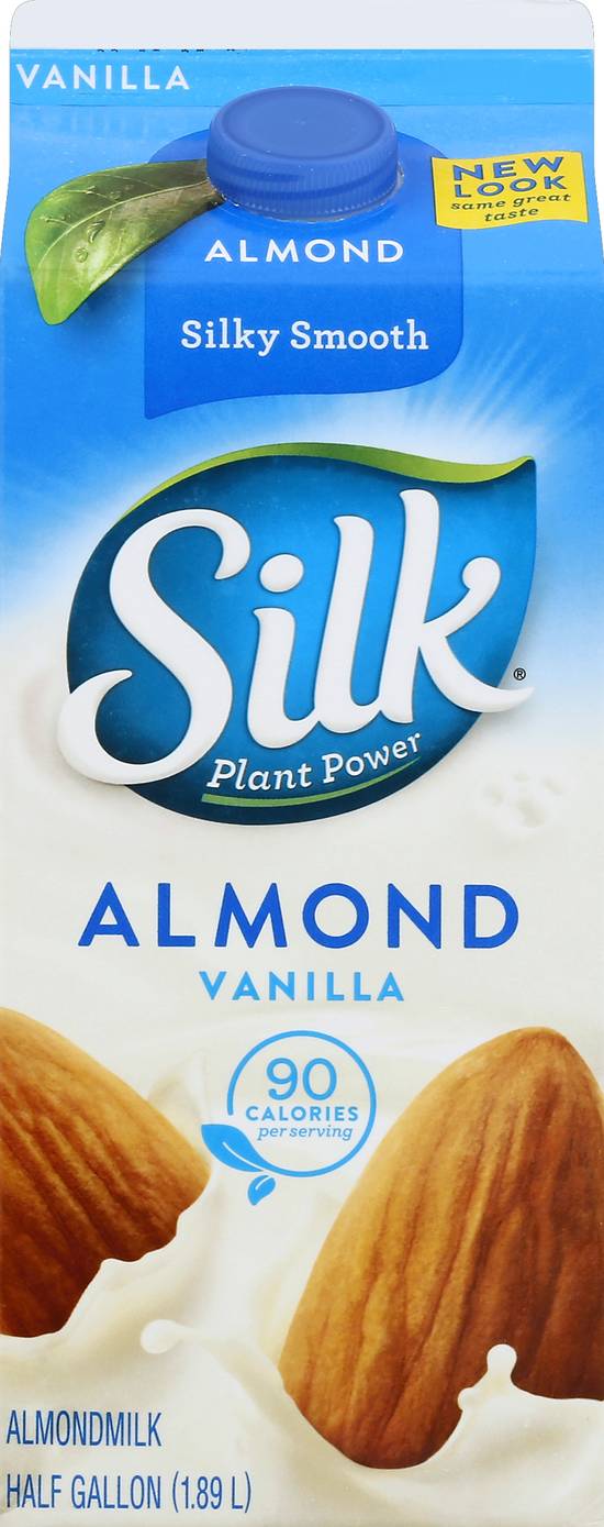 Silk Dairy Free Vanilla Almond Milk (0.5 gal)