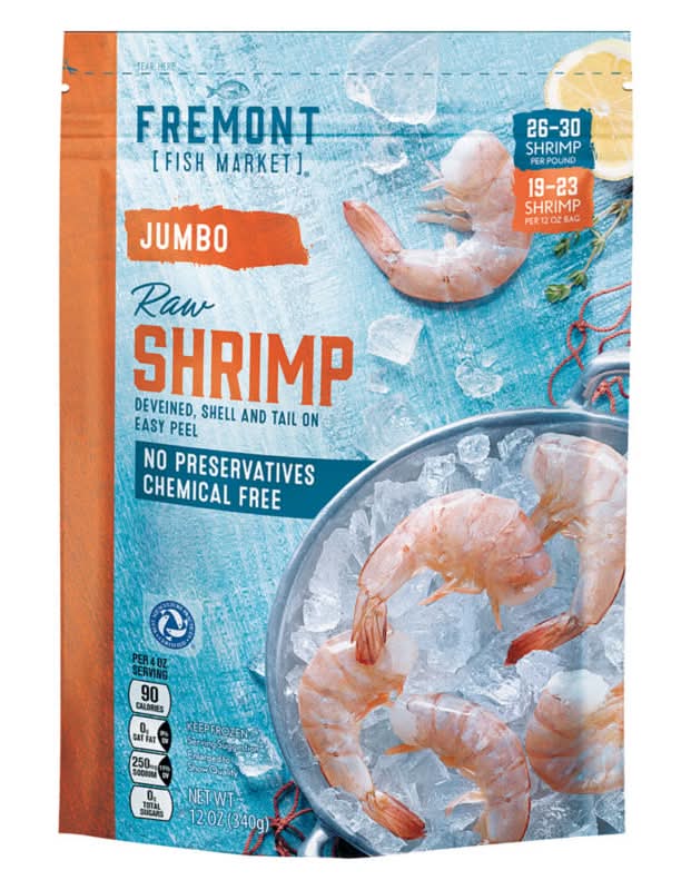 Fremont Fish Market Jumbo Raw Shrimps (12 oz)