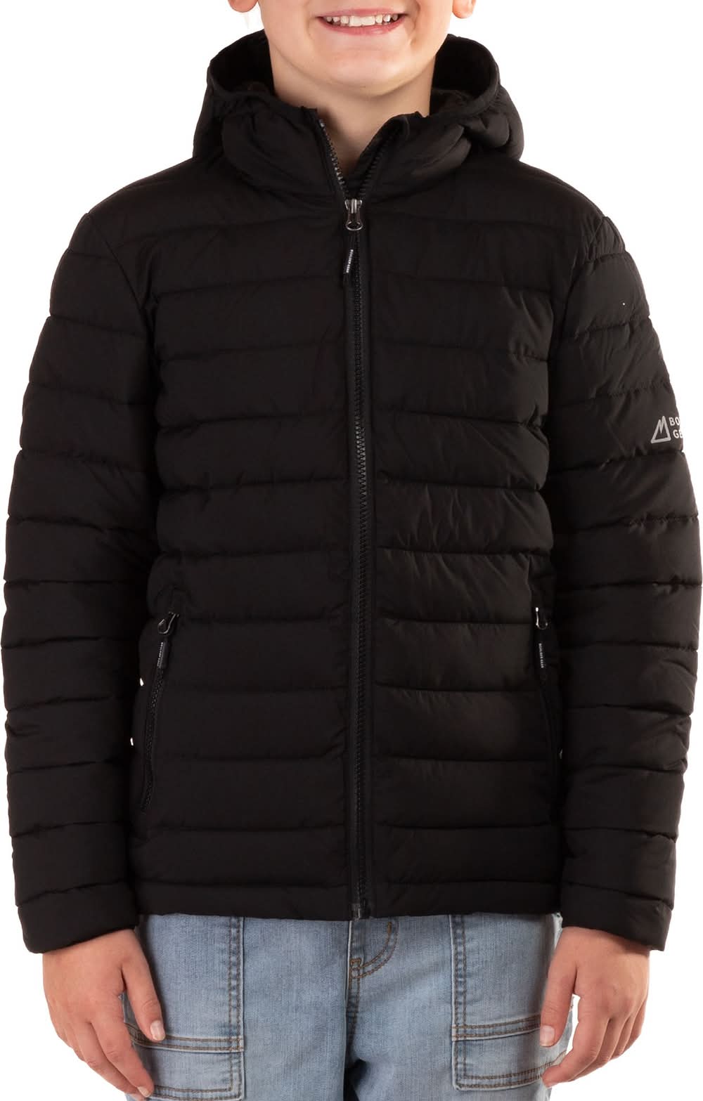 Boulder Gear Kids' Northpoint Puffy Jacket (Black, S)