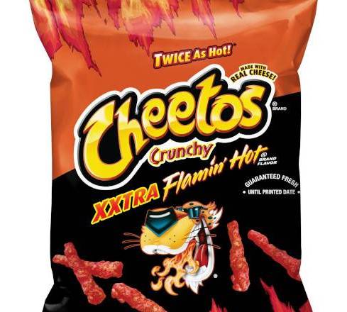 Cheetos Crunchy Xxtra Flaming Hot 3 1/4oz