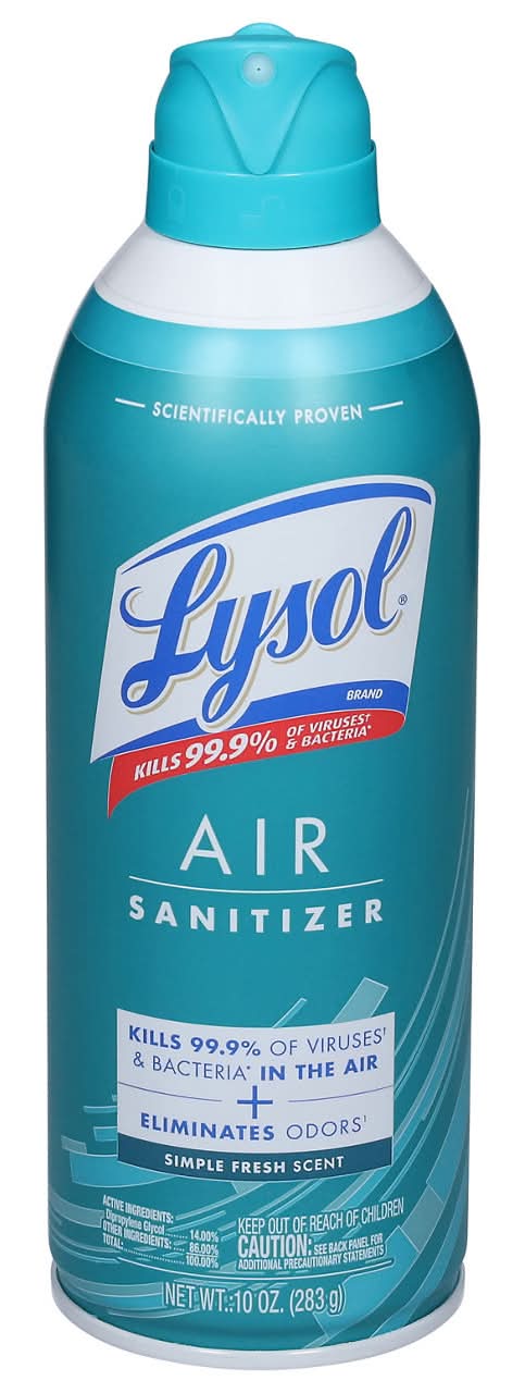 Lysol Air Sanitizer, Simple Fresh Scen