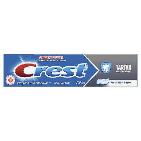 Dentifrice crest protection antitartre - crest toothpaste tartar protection (100 ml)