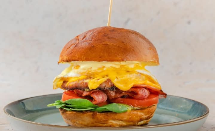The G.O.A.T Brekky Burger
