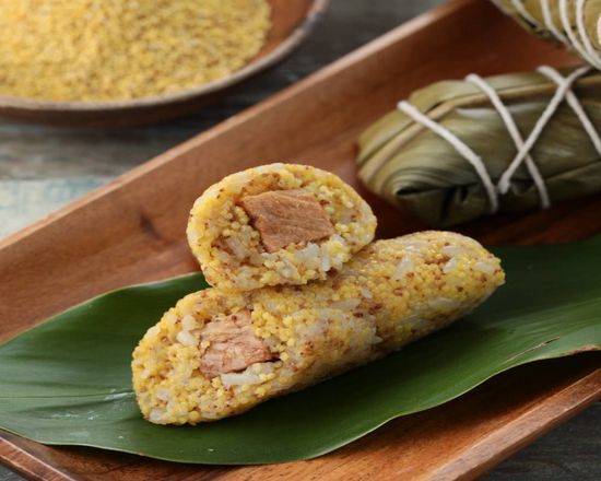 彭天恩主廚-紅藜豬肉小米粽(2入) Chef AKAME - Red Quinoa Rice Dumpling with Pork (2 Pieces)
