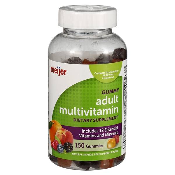 Meijer Gummy Adult Multivitamins (150 ct)