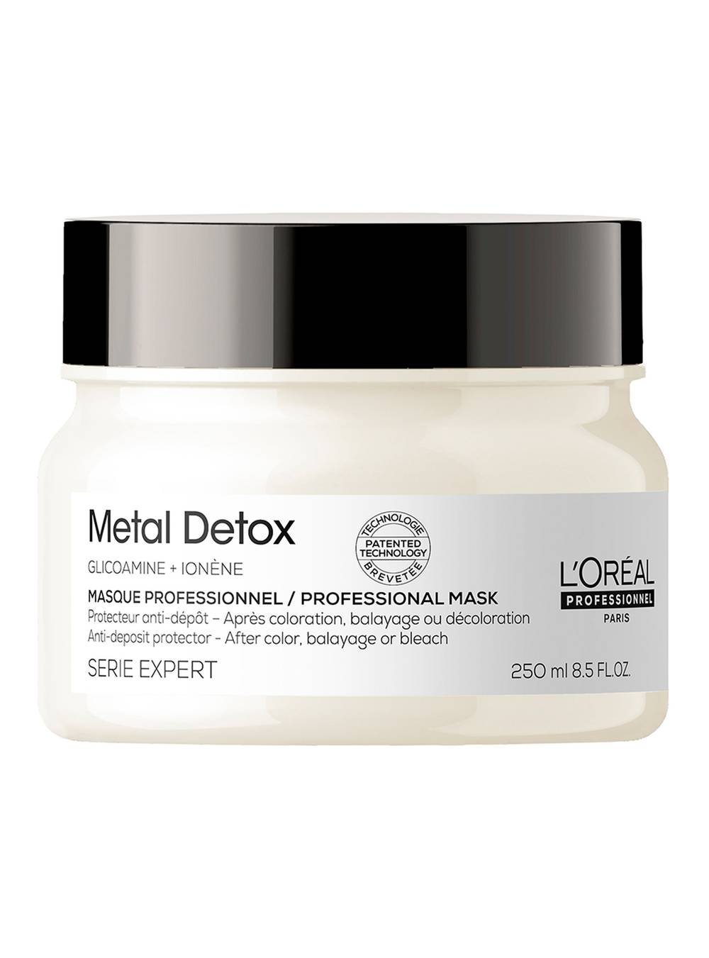 L'Oréal · Máscara cabello dañado color metal detox serie expert (250 g)