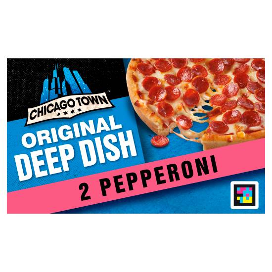 Chicago Town Fully Loaded Deep Dish Pepperoni Pizzas (2 ct)