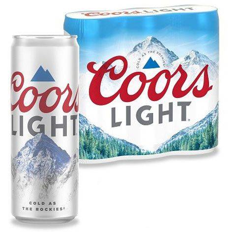 Coors Light 3 Pack 24oz Can
