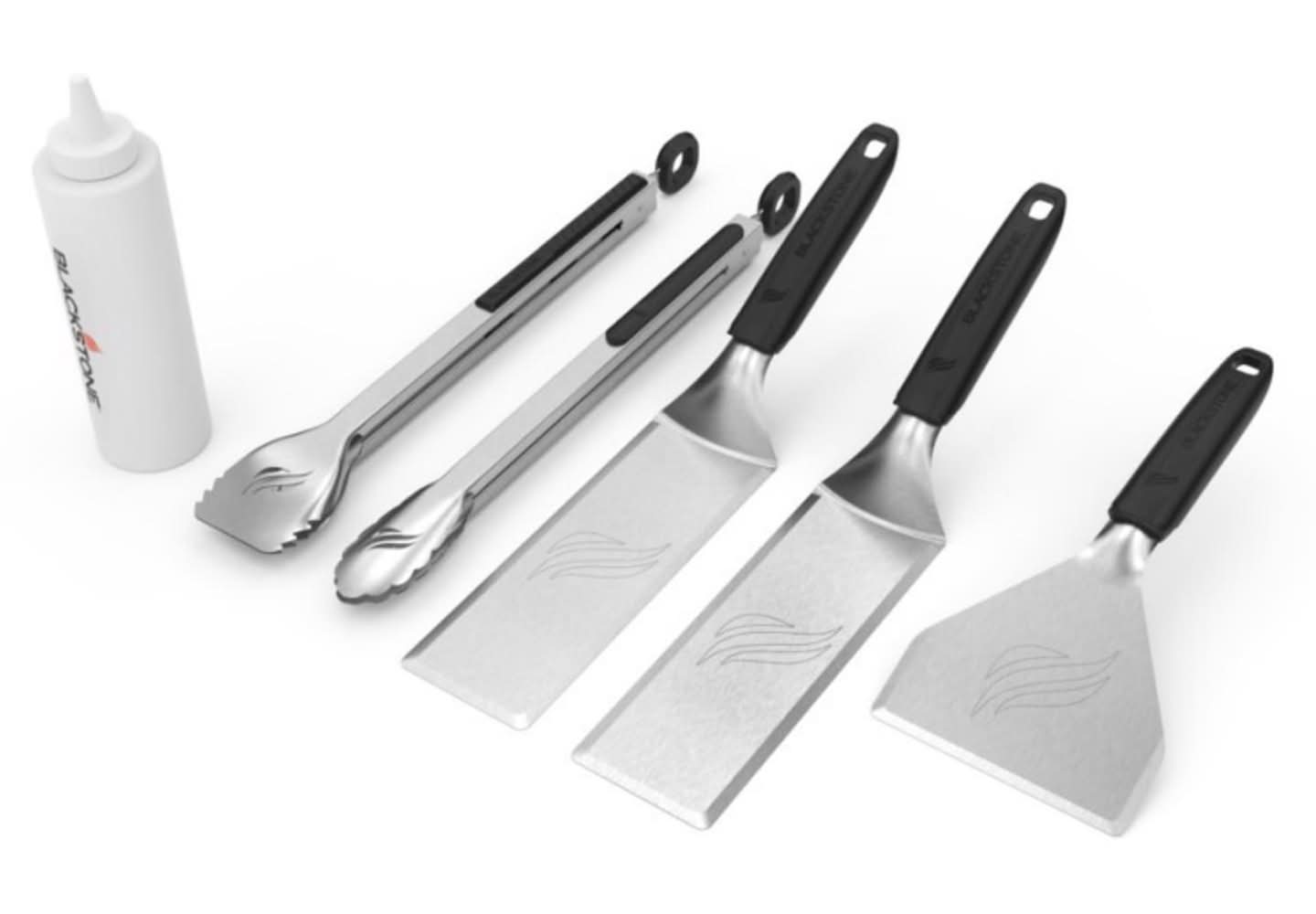 Blackstone Stainless Steel Silver Griddle Tool Set 6 Pc