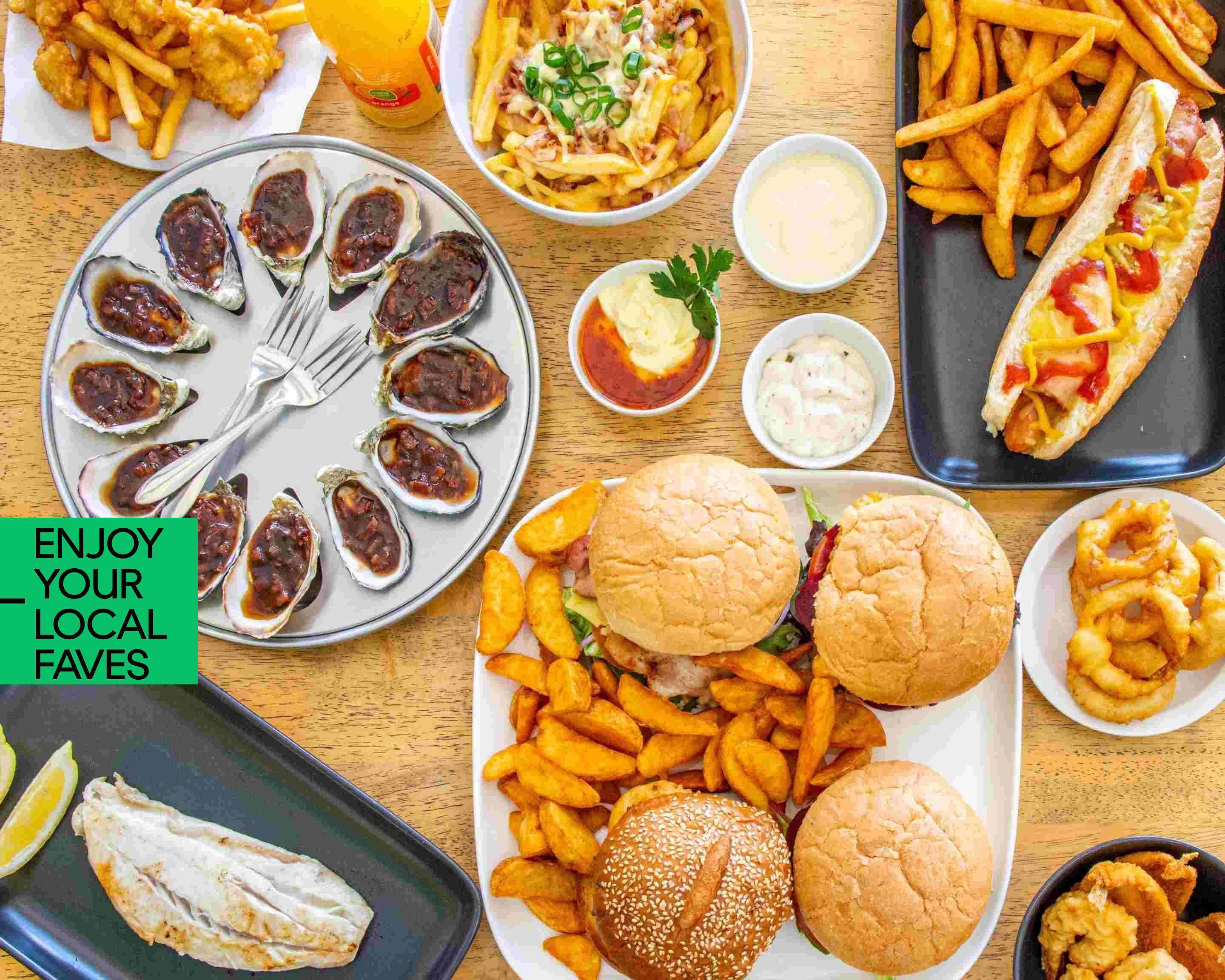 Hook'd on Seafood (Morayfield) Menu Takeout in Brisbane Delivery Menu